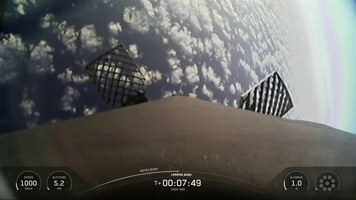 航天图片资料 · NASASpaceflight confirms landing on Of Course I Still Love You droneship for USSF-385
