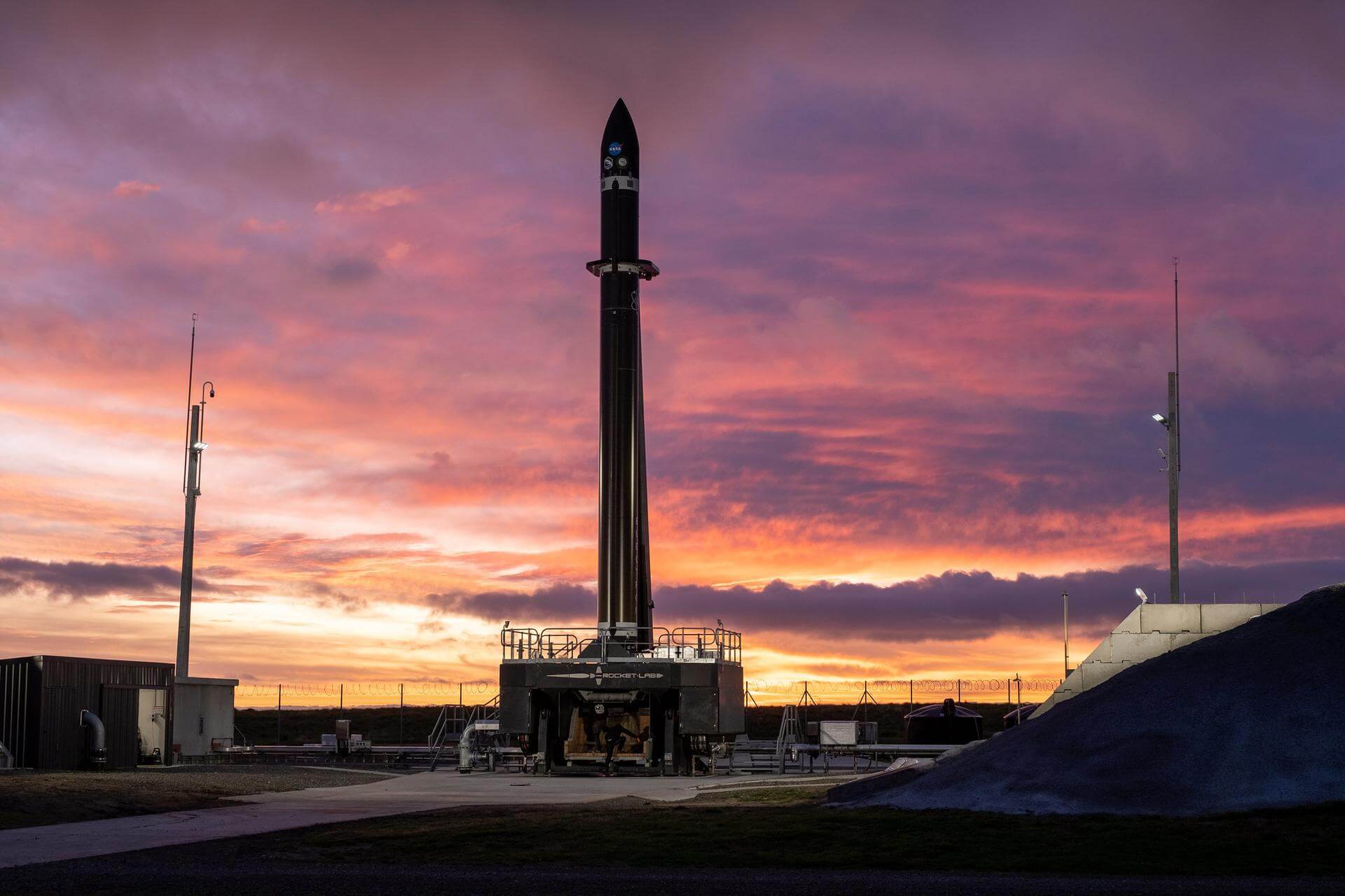 CAPSTONE的来源关联配图,不表示本次发射实拍;署名:Rocket Lab