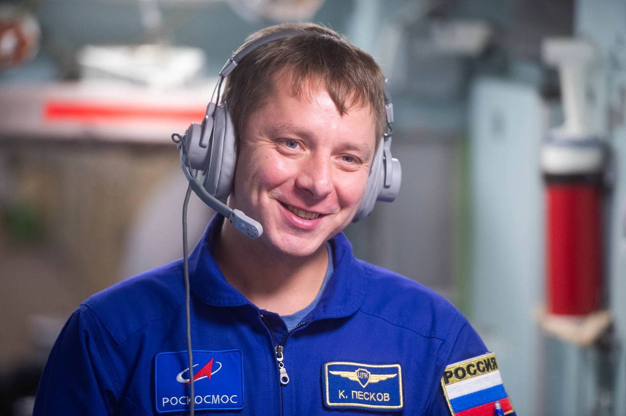 航天图片资料 · Kirill Peskov during training