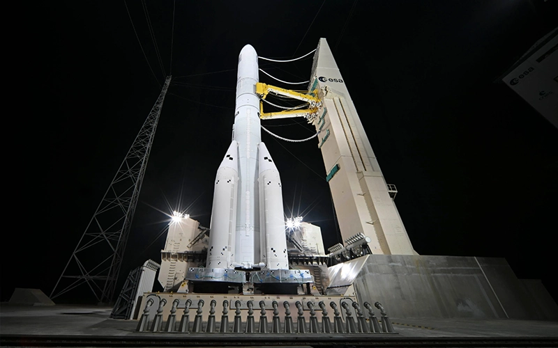 航天图片资料 · Following reports that ArianeGroup has resolved a turbopump anomaly, Arianespace has announced that the next Ariane 6 flight is set for 23 November.