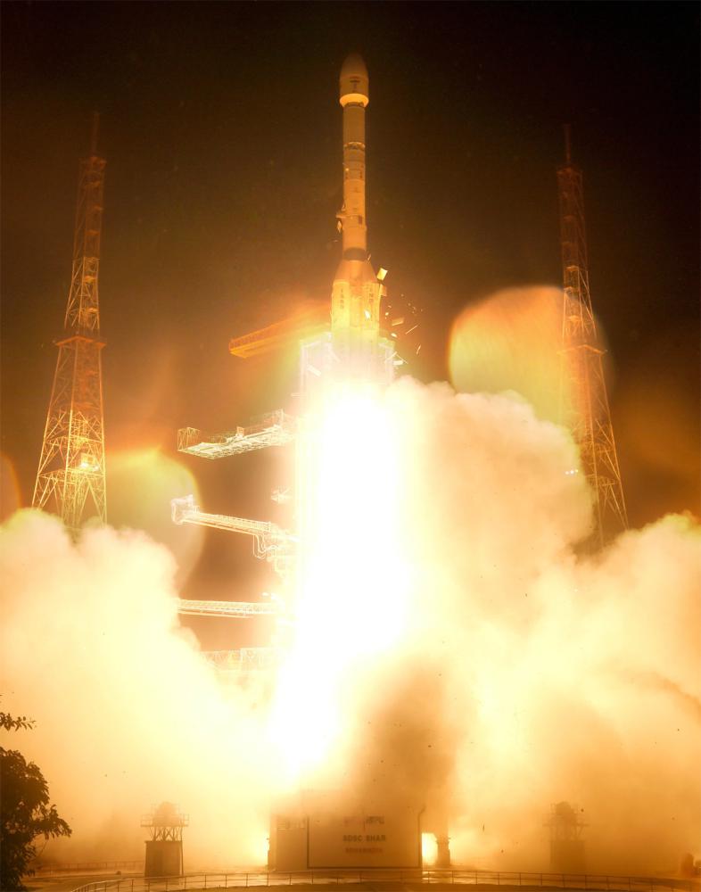航天图片资料 · The Geosynchronous Satellite Launch Vehicle (GSLV) F17 The Geosynchronous Satellite Launch Vehicle (GSLV) F17