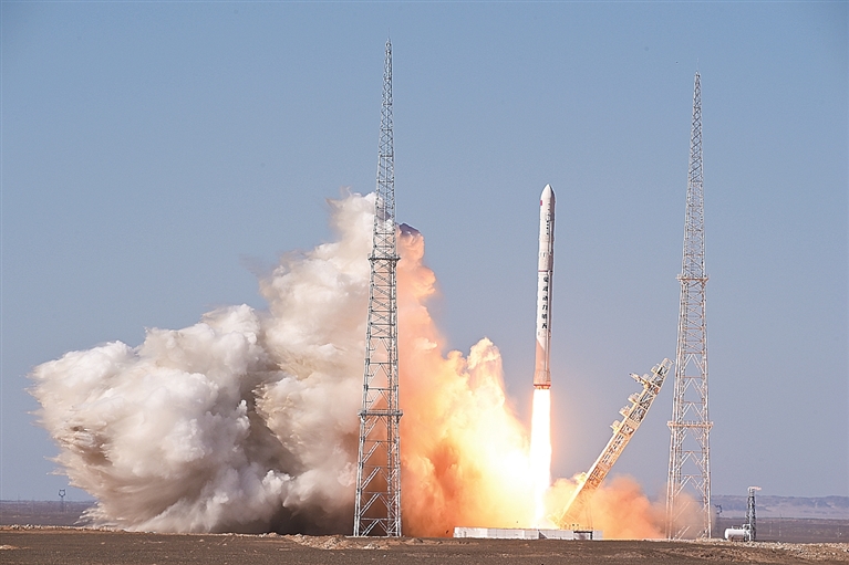 航天图片资料 · 智神星一号运载火箭首飞成功 未来将成为商业卫星发射“太空专列” 智神星一号运载火箭首飞成功 未来将成为商业卫星发射“太空专列”