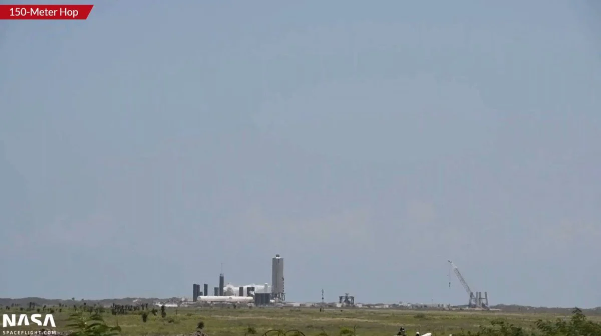 航天图片资料 · NASASpaceflight tweet commemorating the 6th anniversary of Starship SN6 150m hop test