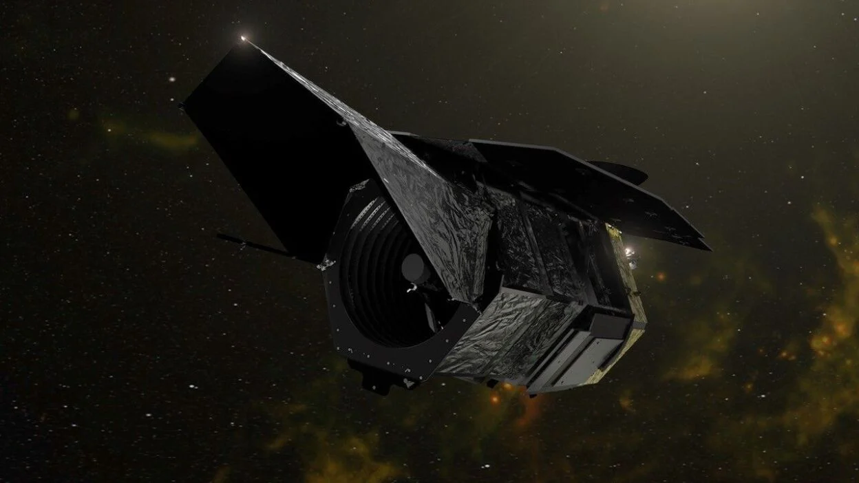 航天图片资料 · An artist's rendering of the Nancy Grace Roman Space Telescope in space
