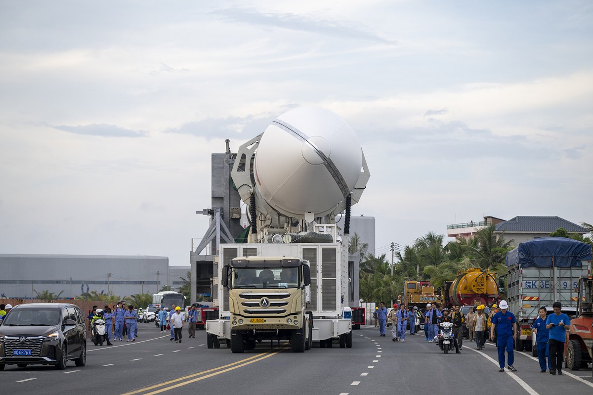航天图片资料 · launch site, rocket, Hainan, Wenchang, Chinese reusable rockets