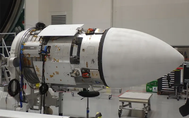 航天图片资料 · DLR has shipped the nose cone for the Callisto reusable rocket demonstrator to CNES for integration ahead of the vehicle's initial hop tests in 2027.