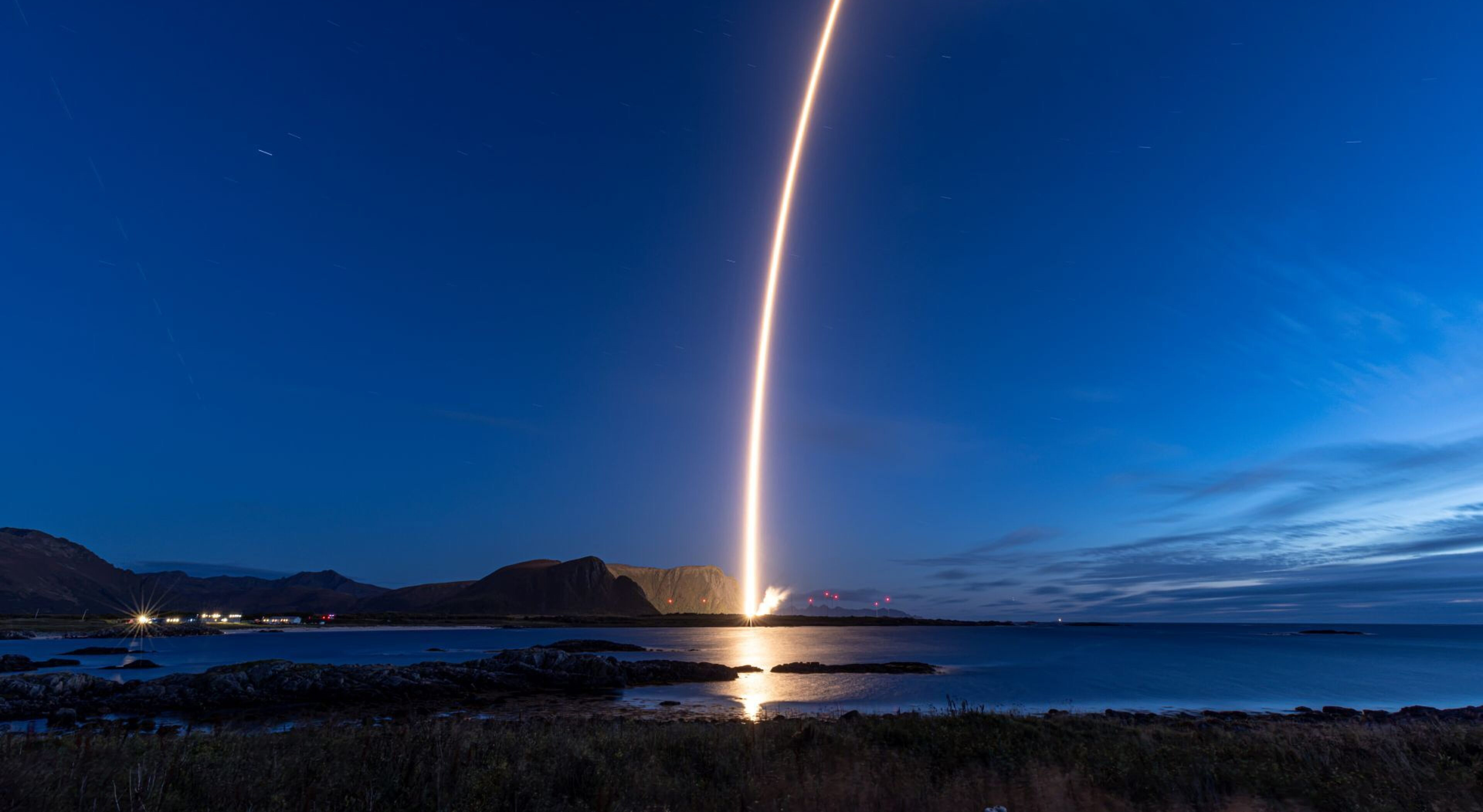 航天图片资料 · Isar Aerospace launches Europe's first commercial orbital rocket