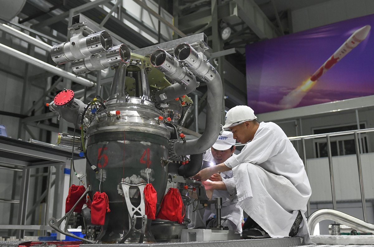 航天图片资料 · LandSpace produces methalox engines used by many in the space industry including SpaceX