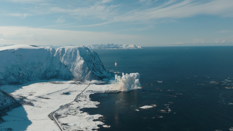 航天图片资料 · Spectrum takes flight from Andøya Spaceport