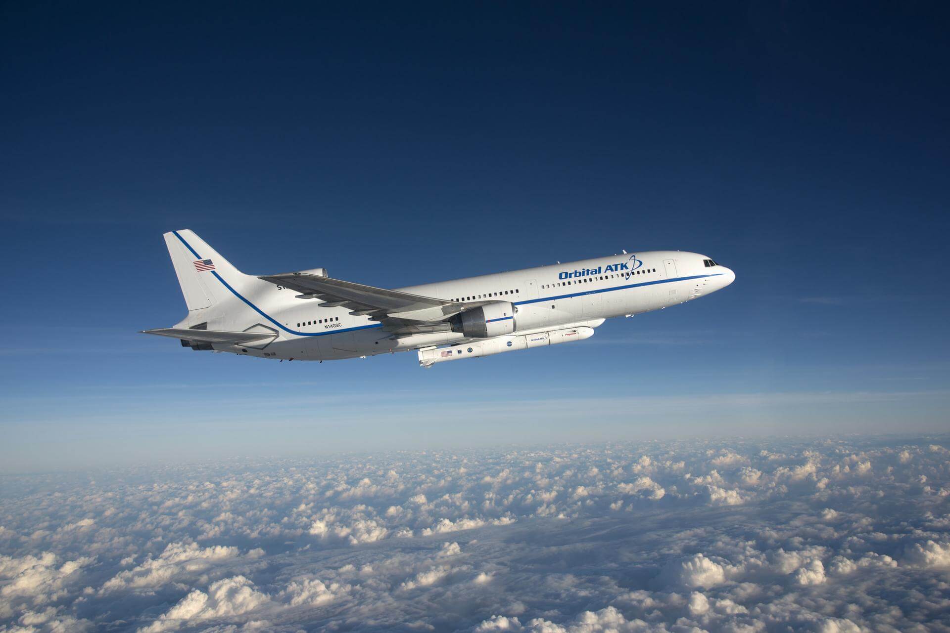 Ionospheric Connection Explorer (ICON)的来源关联配图，不表示本次发射实拍；署名：NASA/Laurie Losey