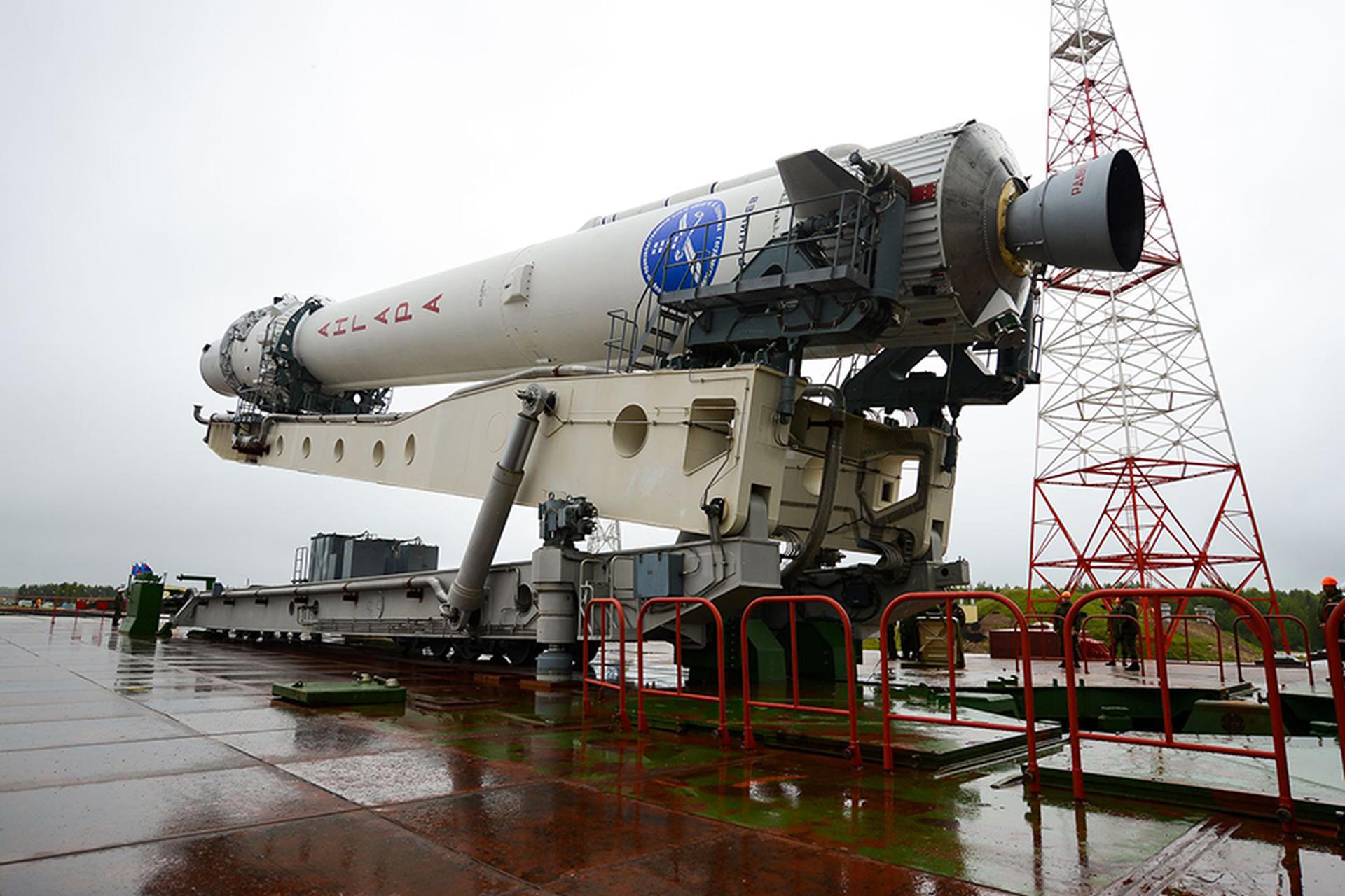 Glonass-K1 No. 20 (?)的来源关联配图,不表示本次发射实拍;署名:Roscosmos