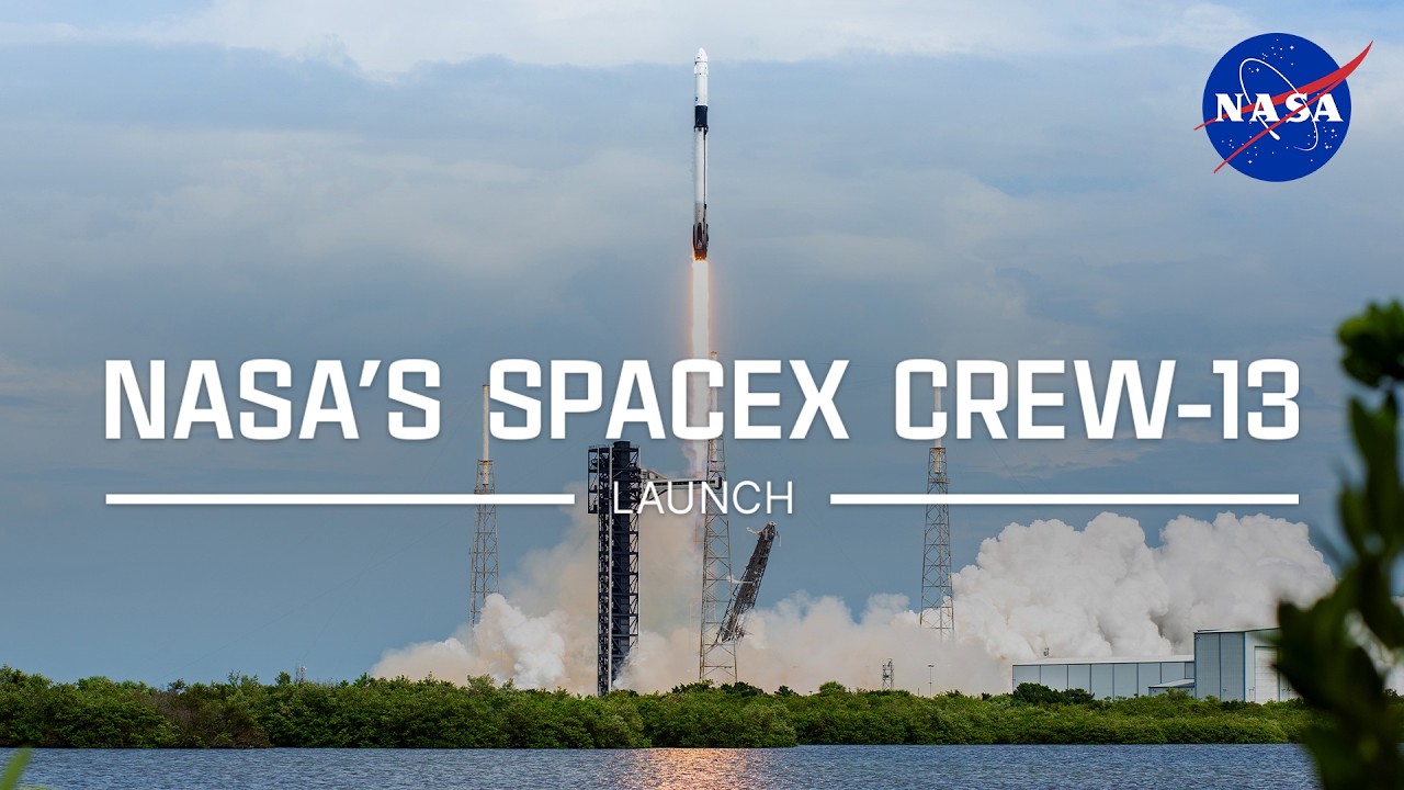 航天图片资料 · NASA's SpaceX Crew-13 Launch - YouTube