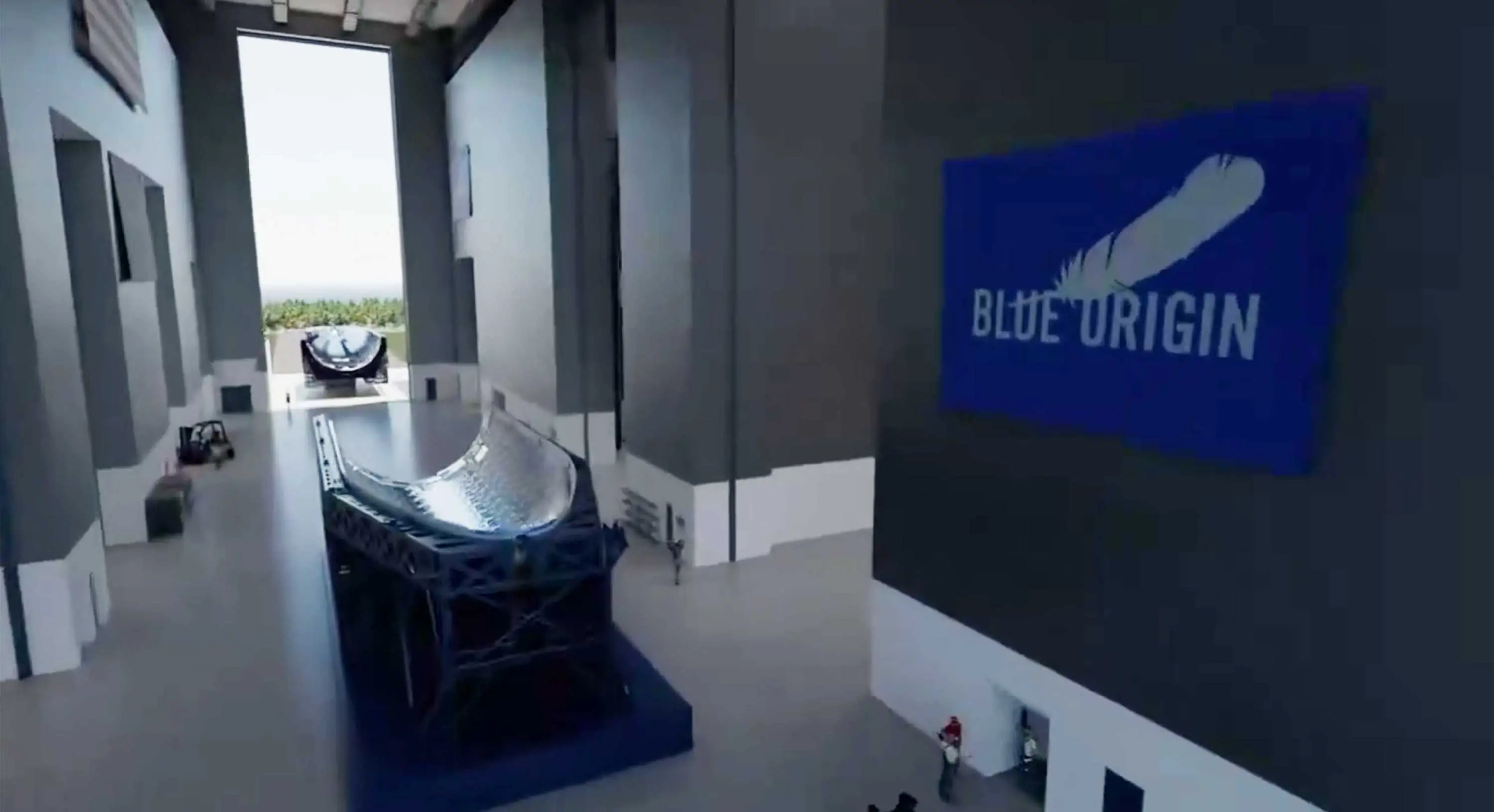 航天图片资料 · blueoriginsatelliteprocessing1 This rendering shows Blue Origin's planned Payload Processing Facility to be built at Cape Canaveral Space Force Station. (Courtesy/Blue Origin)