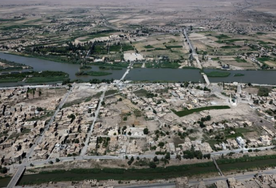 航天图片资料 · Explosion reported at Syrian army site west of Deir ez-Zor