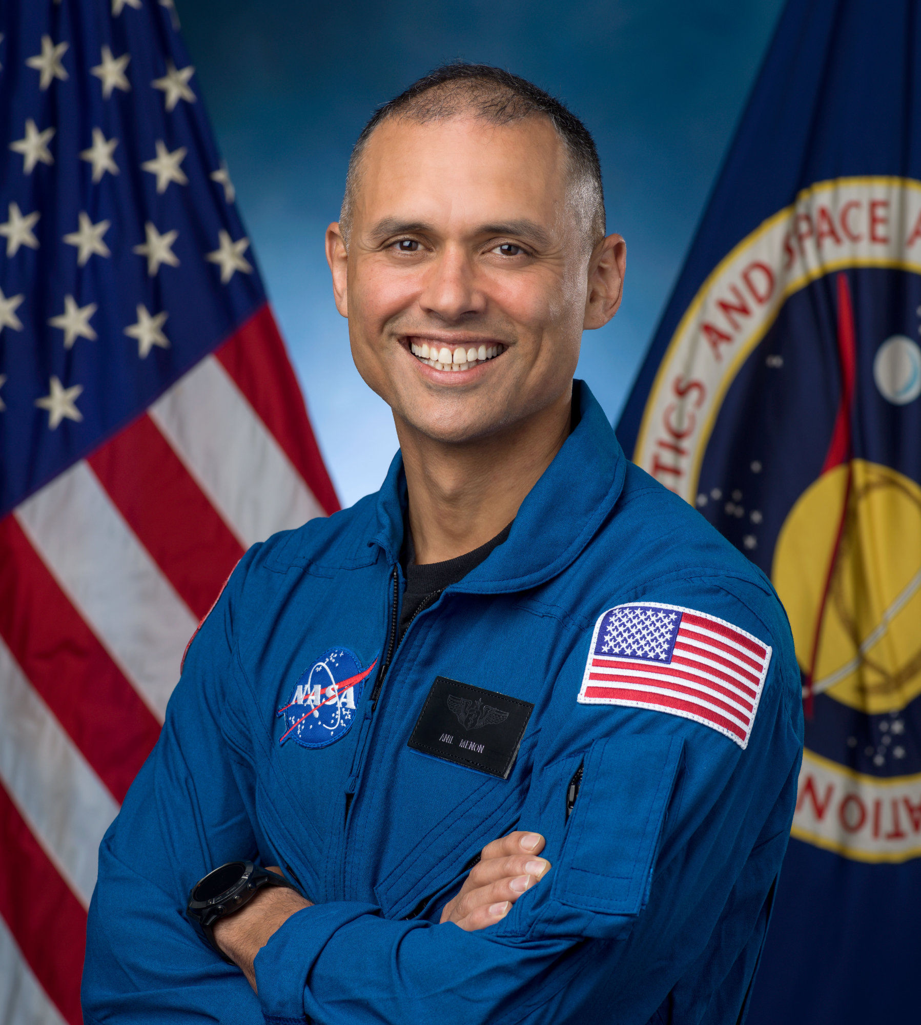 航天图片资料 · Anil Menon official portrait