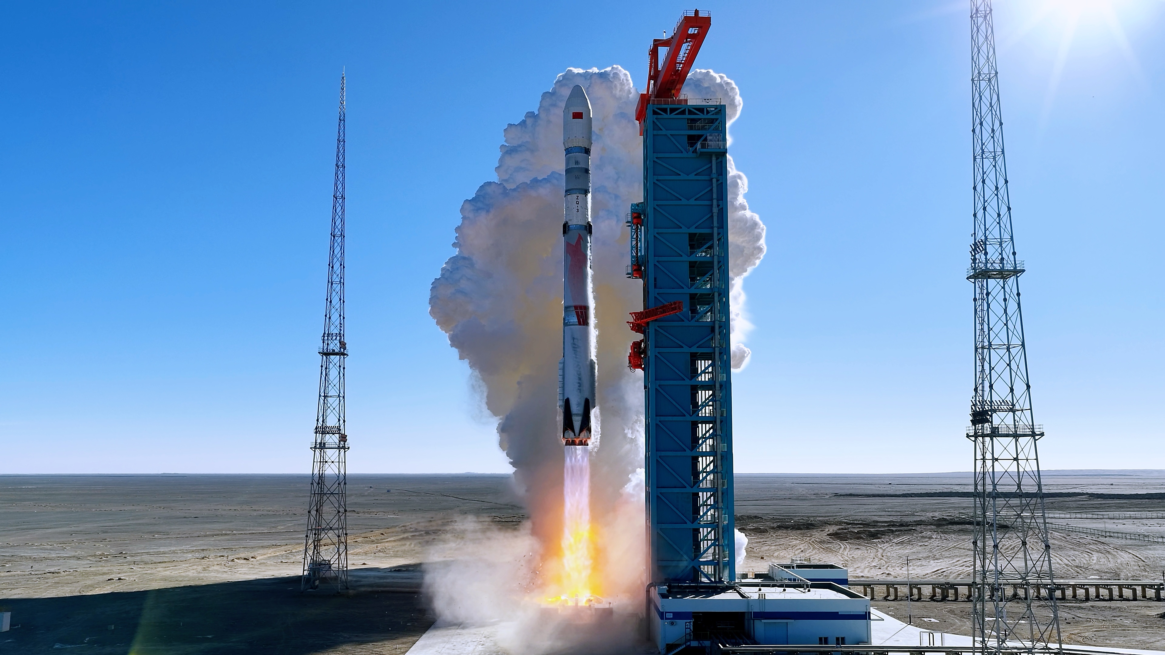 航天图片资料 · ZQ-3 Flight 1 Liftoff
