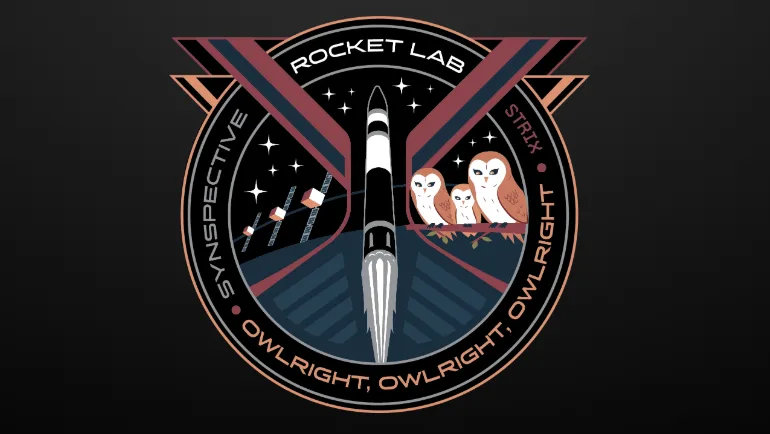航天图片资料 · The patch for Rocket Lab's