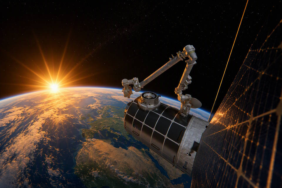 航天图片资料 · Artist's impression of a potential European-led orbital station