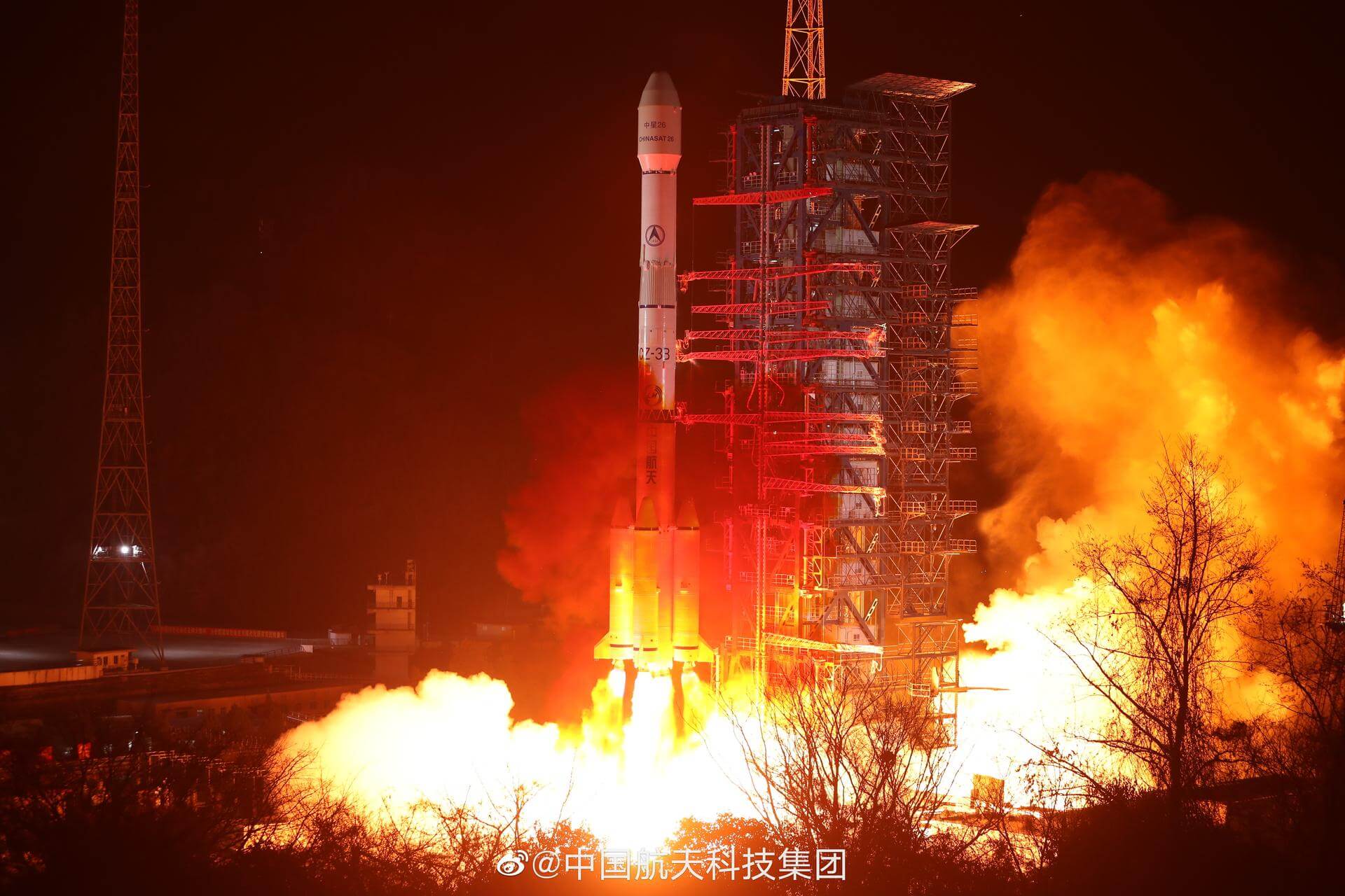 实践 21的来源关联配图，不表示本次发射实拍；署名：China Aerospace Science and Technology Corporation