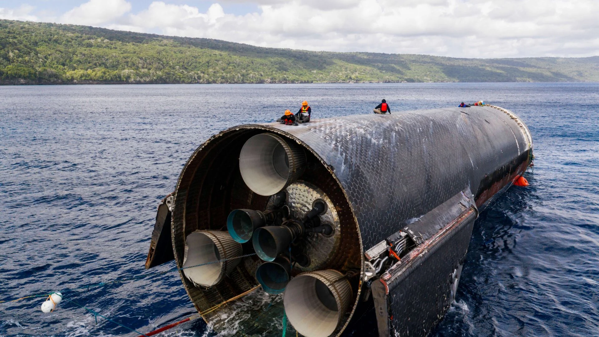 航天图片资料 · SpaceX Starship Recovery