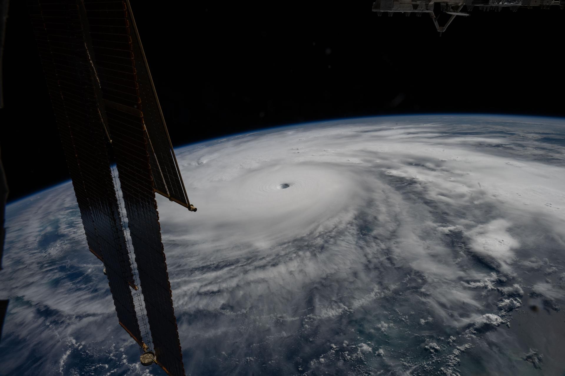 航天图片资料 · Category 5 Hurricane Melissa, one of the most powerful storms to strike the Caribbean in recent history, is pictured about 50 miles south of Jamaica in this photograph from the International Space Station as it orbited 262 miles above the Yucatan Peninsula.