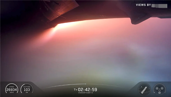 航天图片资料 · 引擎罢工也挡不住 SpaceX“星舰”首次成功进入地球轨道