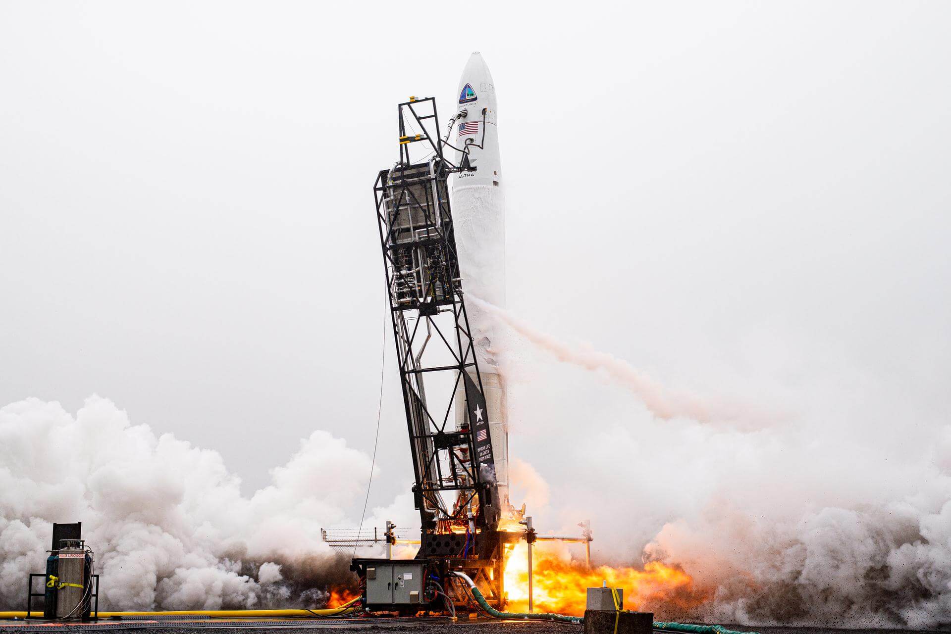 Spaceflight Astra-1的来源关联配图，不表示本次发射实拍；署名：Astra/Brady Kenniston